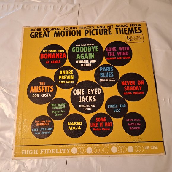 great motion picture themes lp record - Picture 1 of 4